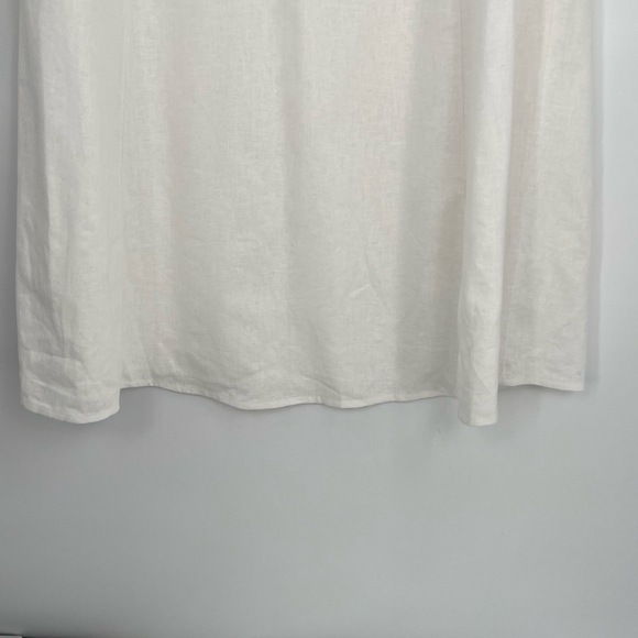 Abercrombie & Fitch Women White Removable Straps A-line Maxi Dress Size S - Picture 5 of 13